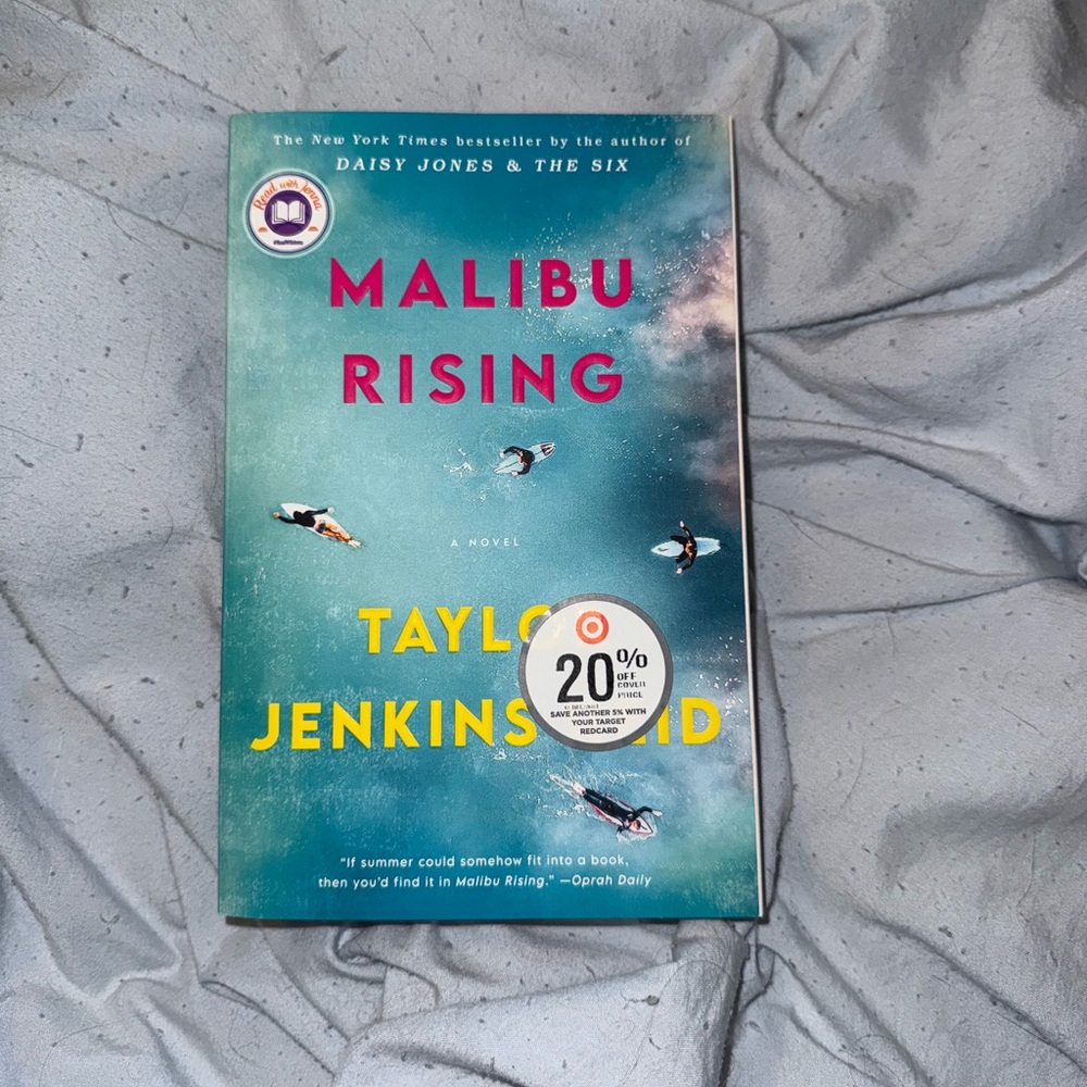 Malibu Rising book by Taylor Jenkins Reid